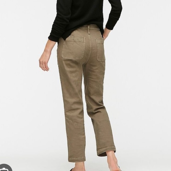 J. Crew Straight-leg crop jean in garment-dyed denim - Picture 2 of 12
